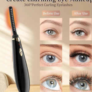 Heated eyelash curler