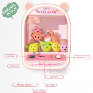 Custom patented electric claw machine