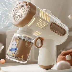 Trending Bubble Machine – Handheld Automatic Bubble Gun for Kids, Boys & Girls, Toddler Toy