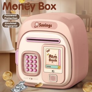 New Creative Kids’ Piggy Bank – Password Savings Box / Electric ATM Money Machine / Safe Gift